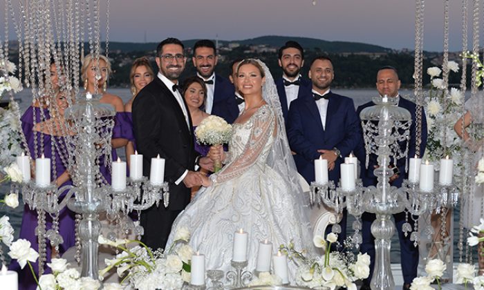 Sevda Asoubar ve Emir Kaya rüya gibi bir düğünle evlendiler